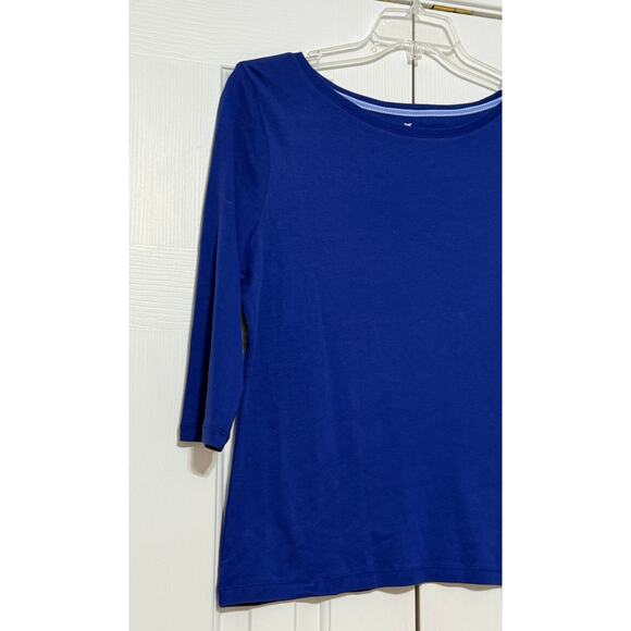 Talbots Petites 3/4 Length Sleeve Scoopneck Tee, Size XLP - Picture 4 of 5